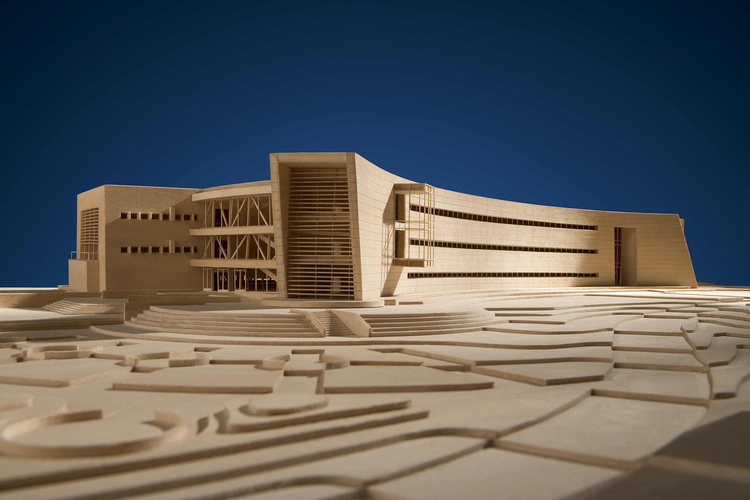CALIFORNIA STATE UNIVERSITY SAN BERNARDINO SCALE MODEL